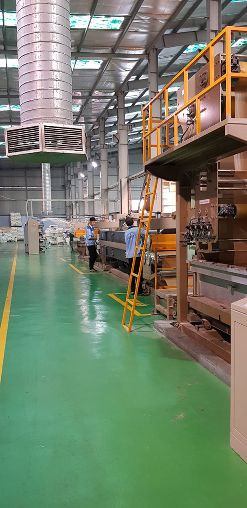 Phân xưởng kéo sợi - Công Ty TNHH Thương Mại Và Sản Xuất Toán Lượng